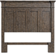 Riverside Furniture Bradford Queen Rustic Coffee Panel Bed-2