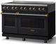 Viking® 5 Series 48" Onyx Pro Style Induction Range with Brushed Brass Trim-3