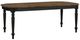 Liberty Furniture Carolina Crossing Antique Honey Dining Table with Black Base-0