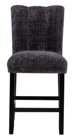 Global Furniture USA D06 2-Piece Dark Gray Bar Stool Set-3
