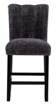 Global Furniture USA D06 2-Piece Dark Gray Bar Stool Set-3
