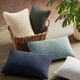 Olliix by INK+IVY Bree Knit Grey 26" x 26" Euro Pillow Cover-3