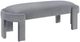 Homelegance® Flux Gray Bench-0