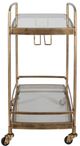Uttermost® Scarritt Antique Brass Bar Cart-4