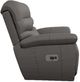 La-Z-Boy® Joshua Gray Leather Power Wall Recliner with Headrest and Lumbar-3