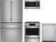 Café™ 4 Piece Stainless Steel Gas Kitchen Package-0