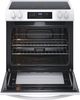 Frigidaire® 30" White Slide-In Electric Range with Steam Clean-1