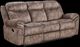 ACME Furniture Zubaida Two Tone Chocolate Reclining Sofa with Console and USB-0