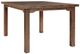 Artisan & Post by Vaughan-Bassett Dovetail Natural 60'' Friendship Dining Table-0