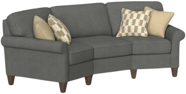Flexsteel® Customizable Westside Fabric Conversation Sofa-0