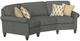 Flexsteel® Customizable Westside Fabric Conversation Sofa-0