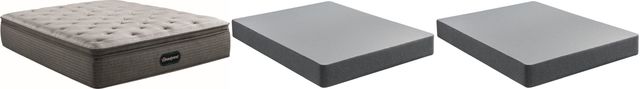 Beautyrest® Select™ Pocketed Coil Pillow Top Plush California King Mattress and Standard Foundation-0