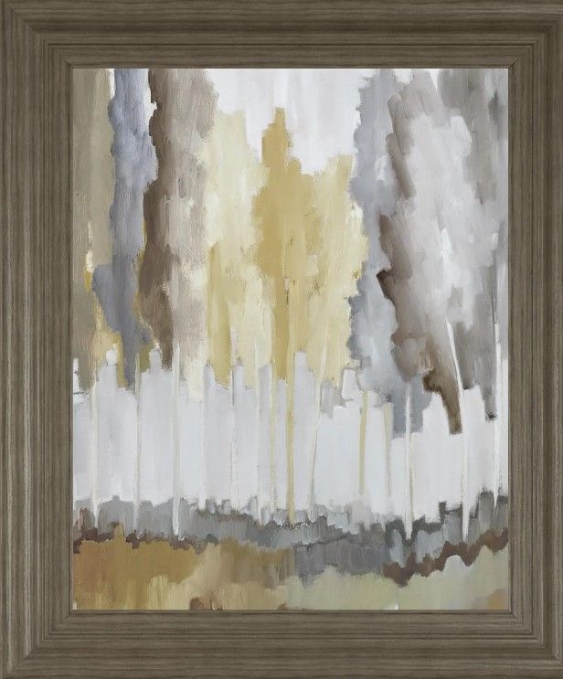 Classy Art Edge Of The Field by Jacqueline Ellens Framed Print Wall Art-1