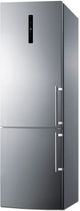 Summit® 10.6 Cu. Ft. Stainless Steel Counter Depth Bottom Freezer Refrigerator -1