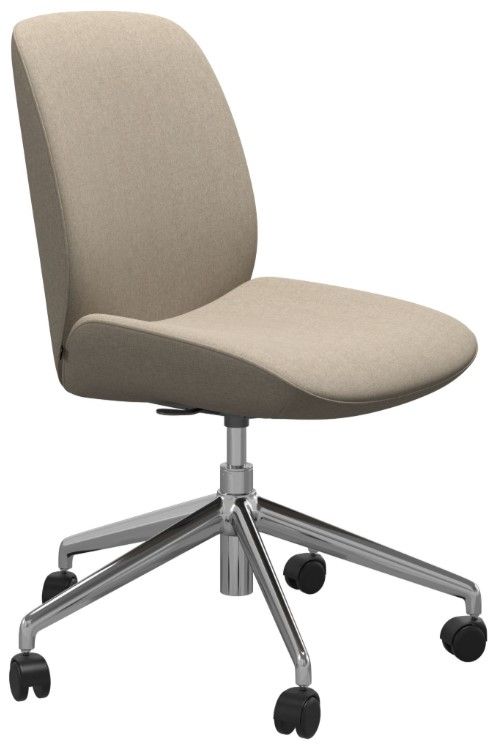 Stressless® by Ekornes® Customizable Bay Large Low Back Home Office Chair-0