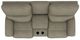 La-Z-Boy® Brooks Charcoal Power Reclining Loveseat with Console and Headrest-4