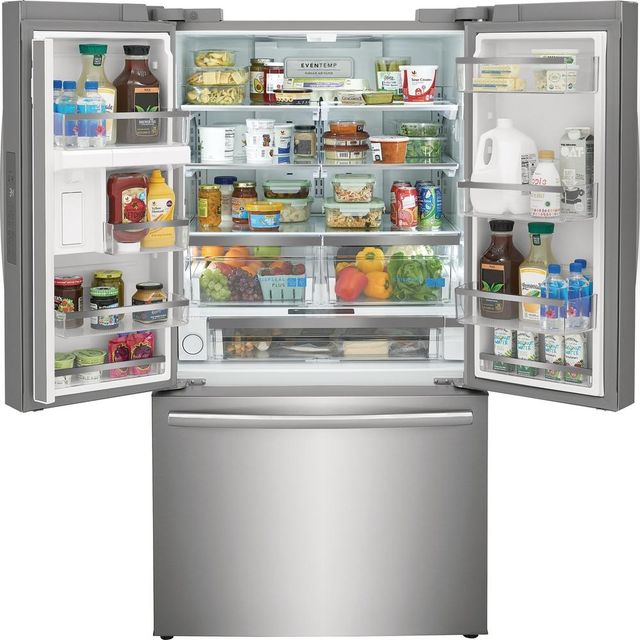 Frigidaire Gallery® 36 in. 23.3 Cu. Ft. Smudge-Proof® Stainless Steel Counter Depth French Door Refrigerator-2
