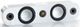 Monitor Audio Apex Series Metallic Pearl White High Gloss A40 Surround channel speaker-1