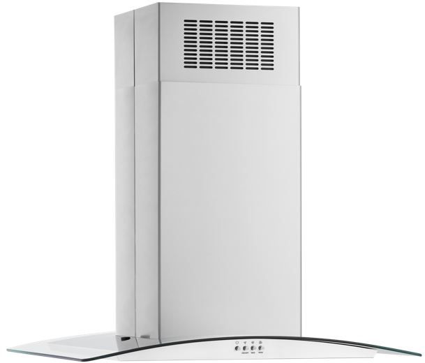 Whirlpool® 30" Stainless Steel Island Range Hood-1