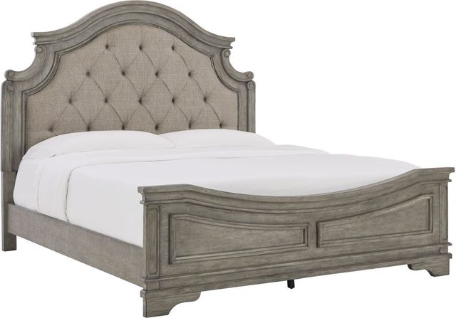 Signature Design by Ashley® Lodenbay Antique Gray Queen Panel Bed-0