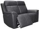 Flexsteel® Amelia Charcoal Power Reclining Loveseat with Power Headrest and Lumbar-3