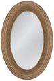 Bassett Mirror Regatta Natural Jute Rope Wall Mirror-0