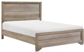 Mazin Furniture Lonan Natural Queen Bed-1