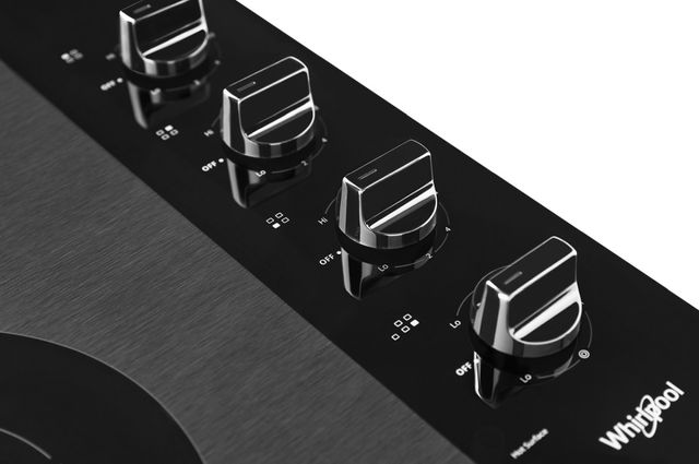 Whirlpool® 30" Black Electric Cooktop-8