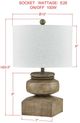 Forty West Gunther Brown Table Lamp-1