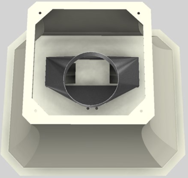Vent-A-Hood® Designer Series 36" Biscuit Island Range Hood-2