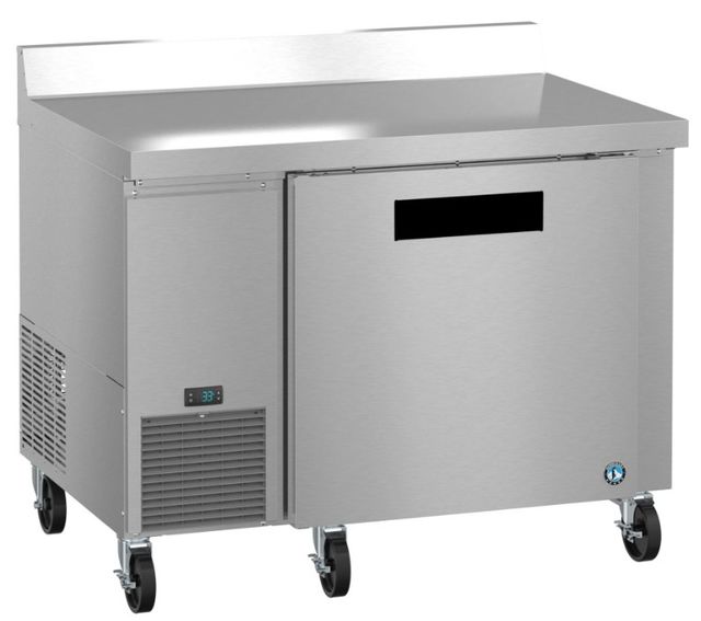 Hoshizaki Steelheart® 46" 11.8 Cu. Ft. Stainless Steel Single Section Worktop Side Mount Refrigerator-2