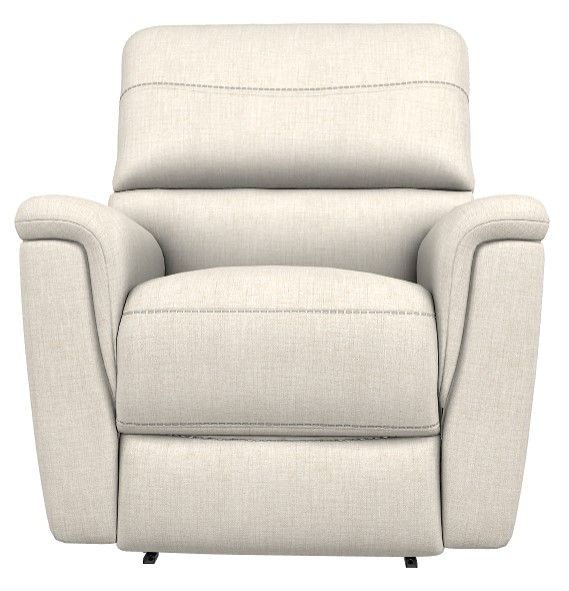 La-Z-Boy® Ava Ivory Power Wall Recliner with Headrest and Lumbar-1