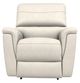 La-Z-Boy® Ava Ivory Power Wall Recliner with Headrest and Lumbar-1