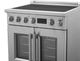 FORNO® Torino Series Alta Qualita 30" Stainless Steel Pro Style Induction Range with Air Fryer-4