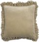 TOV Furniture Alessia Beige Square Throw Pillow-0