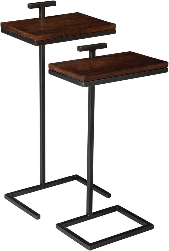 Coaster® Cinnamon 2-Piece Nesting Table Set-0