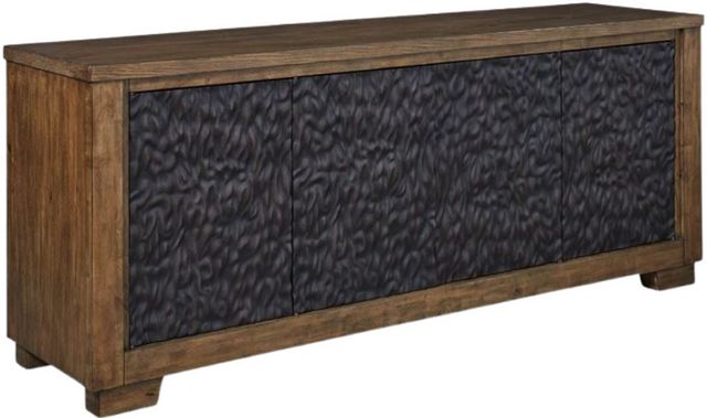 Rosswain TV Stand - Warm Brown Rosswain TV Stand - Warm Brown