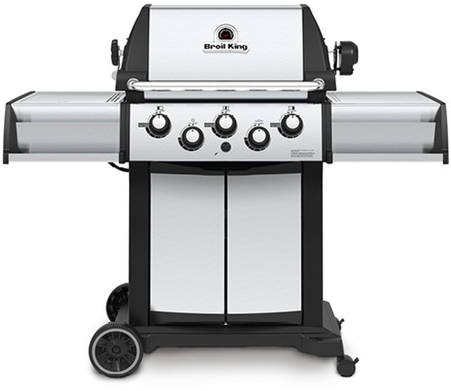 Broil King® Signet 390 3-Burner Stainless Steel Freestanding Liquid Propane Gas Grill-0