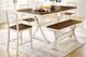 Signature Design by Ashley® Jendanton Brown Counter Table with Antique White Base-2