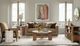 Hooker® Furniture Eleana Light Caramel Round Cocktail Table with Sunlit Bronze Base-1