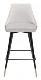 Zuo® Piccolo Gray Counter Chair-1