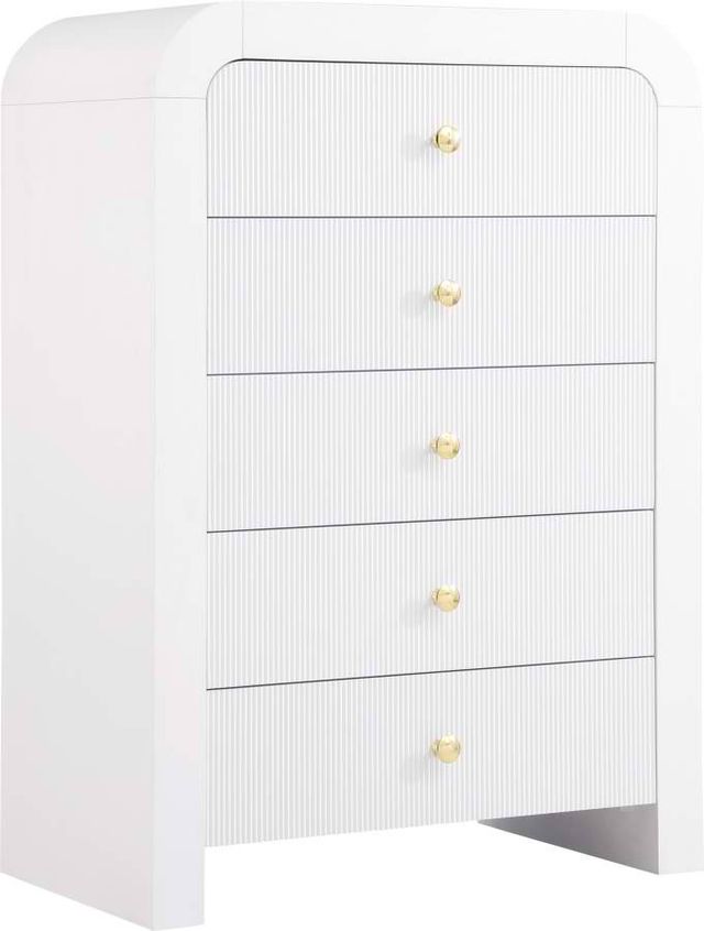 Meridian Furniture Artisto White Chest-1