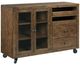 Kincaid Furniture The Nook Hewned Maple Mobile Server-0