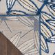 Nourison Home™ Aloha Ivory Navy 5'x8' Area Rug-2