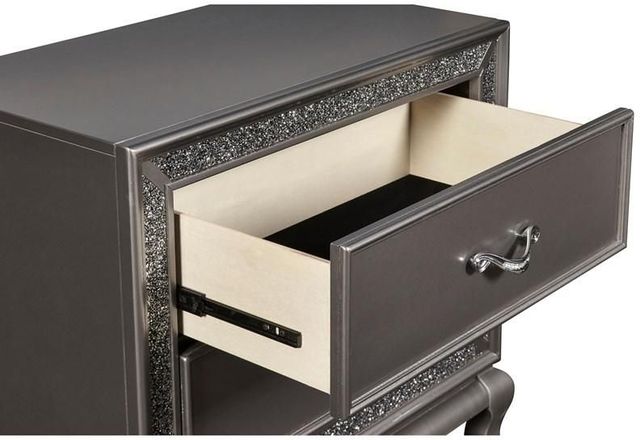 New Classic® Home Furnishings Park Imperial Pewter Nightstand-3