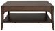 Flexsteel® Sylvie Chestnut Square Coffee Table-3
