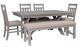 Powell® Turino 6-Piece Tan/Weathered Gray Dining Table Set-0