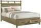 Coaster® Hazlewood Vineyard Oak 59" Storage Eastern King Bed-3