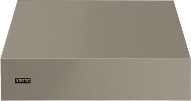 Viking 5 Series 36"W x 18"H Nantucket Wall Mounted Range Hood with Brushed Brass Trim-0