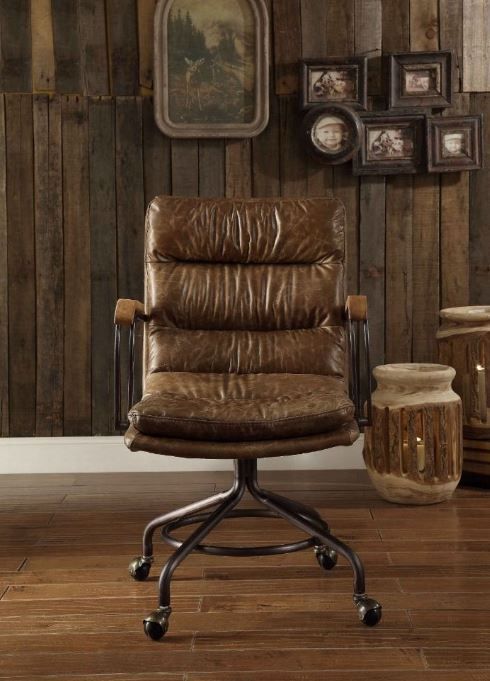 ACME Furniture Harith II Vintage Whiskey Office Chair-1